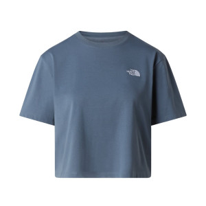 The North Face EVO SIMPLE DOME CROP RLX SS T-Shirt Damen GRANITE GREY XS