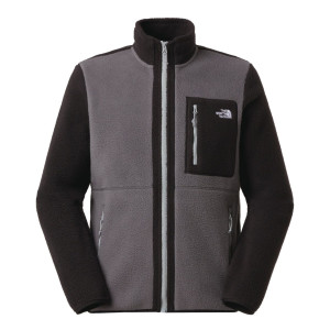 The North Face Yumiori Fleecejacke mit durchgehendem RV Anthracite Grey L