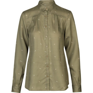 Härkila Abigail Bluse Damen Dust green/Flying ducks L