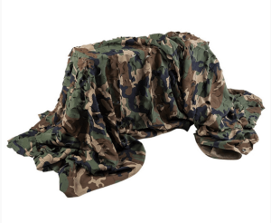 MIL-TEC Netz Laser Cut Nylon 1,5x3,0 m; Farbe: Snow Camo