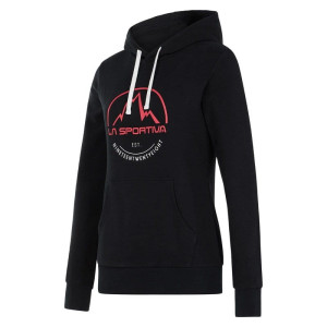 La Sportiva Logo Hoody Damen Schwarz M