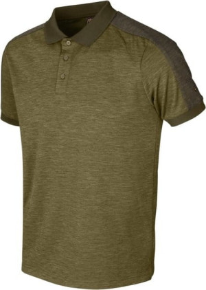 Härkila Tech Poloshirt; Größe: M; Farbe: Willow Green