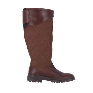 Le Chameau Jameson gesteppte Lederstiefel Damen; Größe: 37; Farbe: Braun