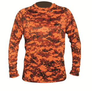 Hart Aktiva-L Langarmshirt; Größe: M; Farbe: Pixel Blaze
