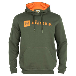 Härkila Identity Hoodie Grape leaf/Mandarin orange XXL