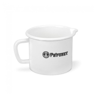 Petromax Emaille Milchtopf Schwarz 1,4 l