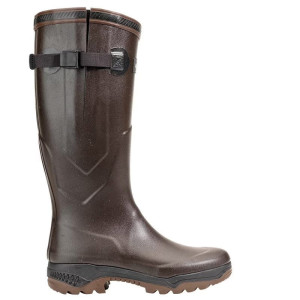 Aigle Parcours 2 Vario Gummistiefel; Größe: 47; Farbe: Dunkelgrün/ Braun