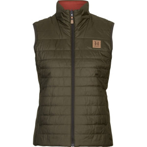 Härkila Kalix HSP Weste Damen wendbar; Größe: XS; Farbe: Willow green/Arabian spice