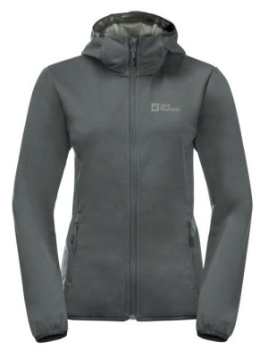 Jack Wolfskin Windhain Hoody Jacke Damen Slate green XXL