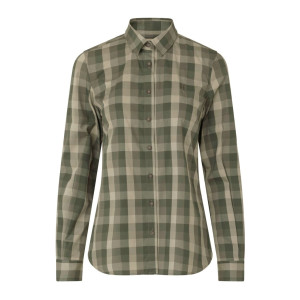 Härkila Akeena Bluse Damen Forest night check S