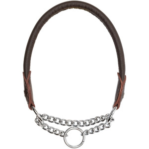 Blaser Hundehalsung Leder L