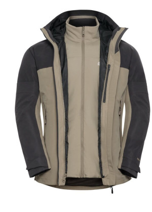 Jack Wolfskin Wild Places 3in1 Jacke Linen 3XL