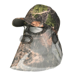 Hart Henar-C Mesh Kappe mit integriertem Tarnnetz Camo Forest