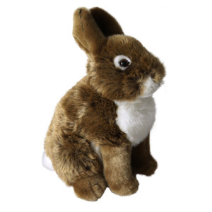 AKAH Plüschtier sitzender Hase