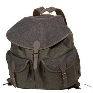 AKAH Lodenrucksack grün/grau 20 L
