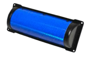 Wildwarnreflektor Blau