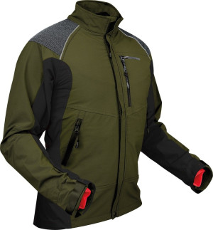 PFANNER® Ventilation High-Tech Jacke grau/leuchtorange M