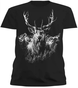 Almtracht Wild Nature T-Shirt Schwarz XXL