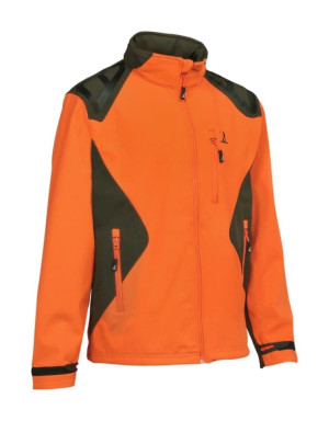 Percussion Softshell Jacke Green/Brown 3XL