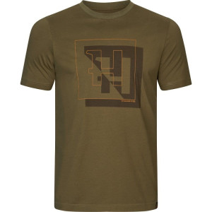 Härkila H-Logo T-Shirt Major brown 3XL