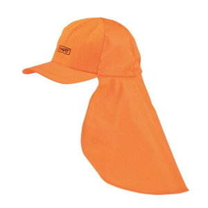 Hart Iron 2-C Cap mit Nackenschutz Orange 56