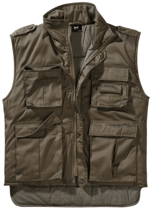 Brandit Ranger Weste; Größe: L; Farbe: darkcamo