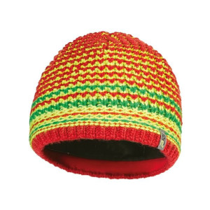 PSS Strickmütze; Farbe: Grau/Schwarz