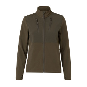 Härkila Scandinavian Softshell Jacke Damen Willow green/Shadow brown L