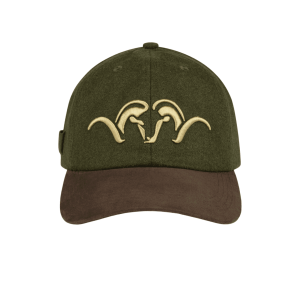 Blaser Filz Suede Kappe dunkel oliv/dunkel braun