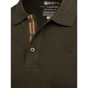 Beretta Corporate EVO Poloshirt Herren Blue Total Eclipse M