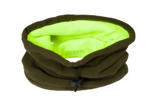 Skogen Wende Neckwarmer Gr&uuml;n / orange