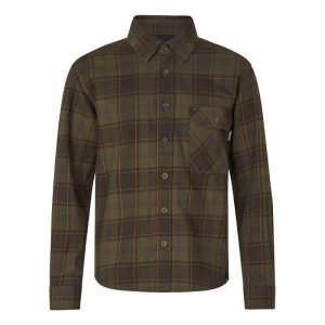 Seeland Glen Junior Hemd Pine Green/Dark Navy Check 6