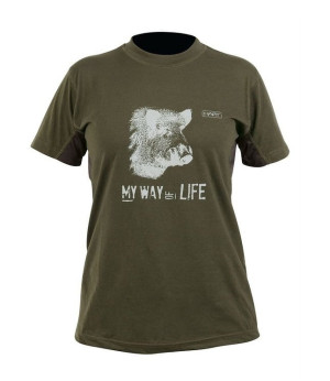 Hart Branded Damen T-Shirt Basurde L