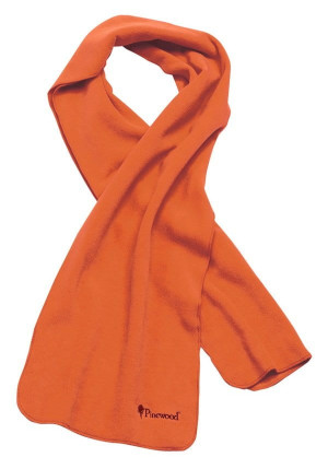Pinewood Microfleece Schal Dunkelgr&uuml;n/ Braun