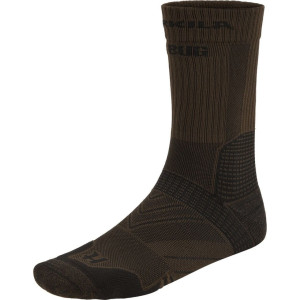 Härkila Trail Socken mit Insektenschutz; Größe: S; Farbe: Dark olive/Willow green