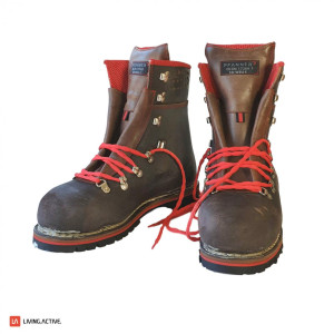 PFANNER® Tirol Juchten Schnittschutzschuh Braun 50