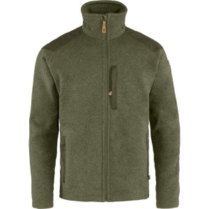 Fjällräven Buck Fleecejacke Herren Dark Olive L