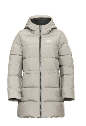 Jack Wolfskin Frozen Palace Long Daunenmantel Damen Pale Sand L