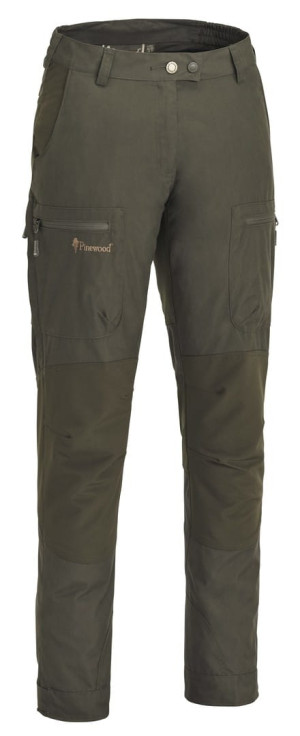 Pinewood Caribou TC Hose Damen; Größe: 38; Farbe: Dunkeloliv
