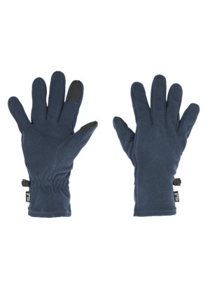Jack Wolfskin Real Stuff Fleece Handschuhe Black M