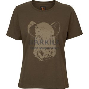 Härkila Wildboar T-Shirt Damen Willow Green XS