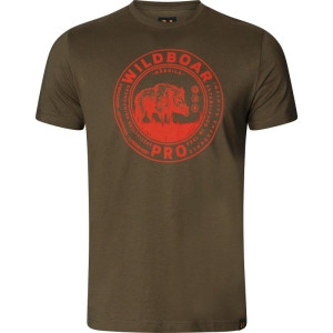 Härkila Wildboar T-Shirt; Größe: M; Farbe: Willow Green