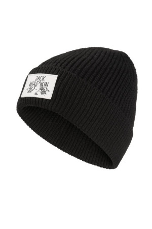 Jack Wolfskin Badge Beanie Black