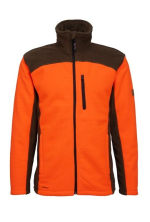 Hubertus Eifel Fleecejacke Oliv / Braun M