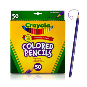 BRINQUEDO CRAYOLA LAPIS 50U