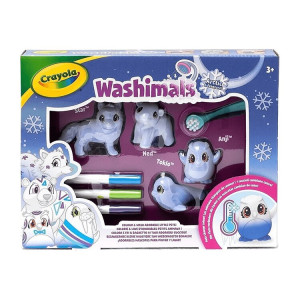 BRINQUEDO CRAYOLA WASHIMALS 6X