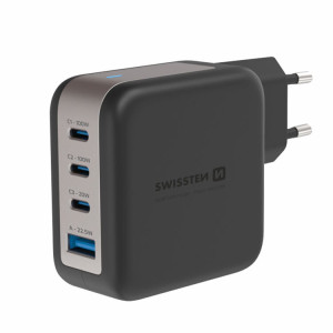 CARREGADOR SWISSTEN TRAVEL GAN 100W