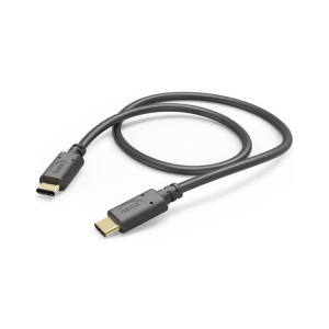 CABO TELEMÓVEL HAMA USB-C /USB-C 1M BK