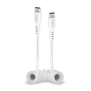 CABO TELEMÓVEL SBS ENROLADO USB-C 1M