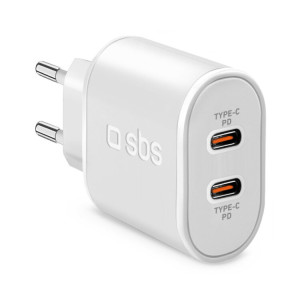 CARREGADOR SBS USB-C PD 20W WHT